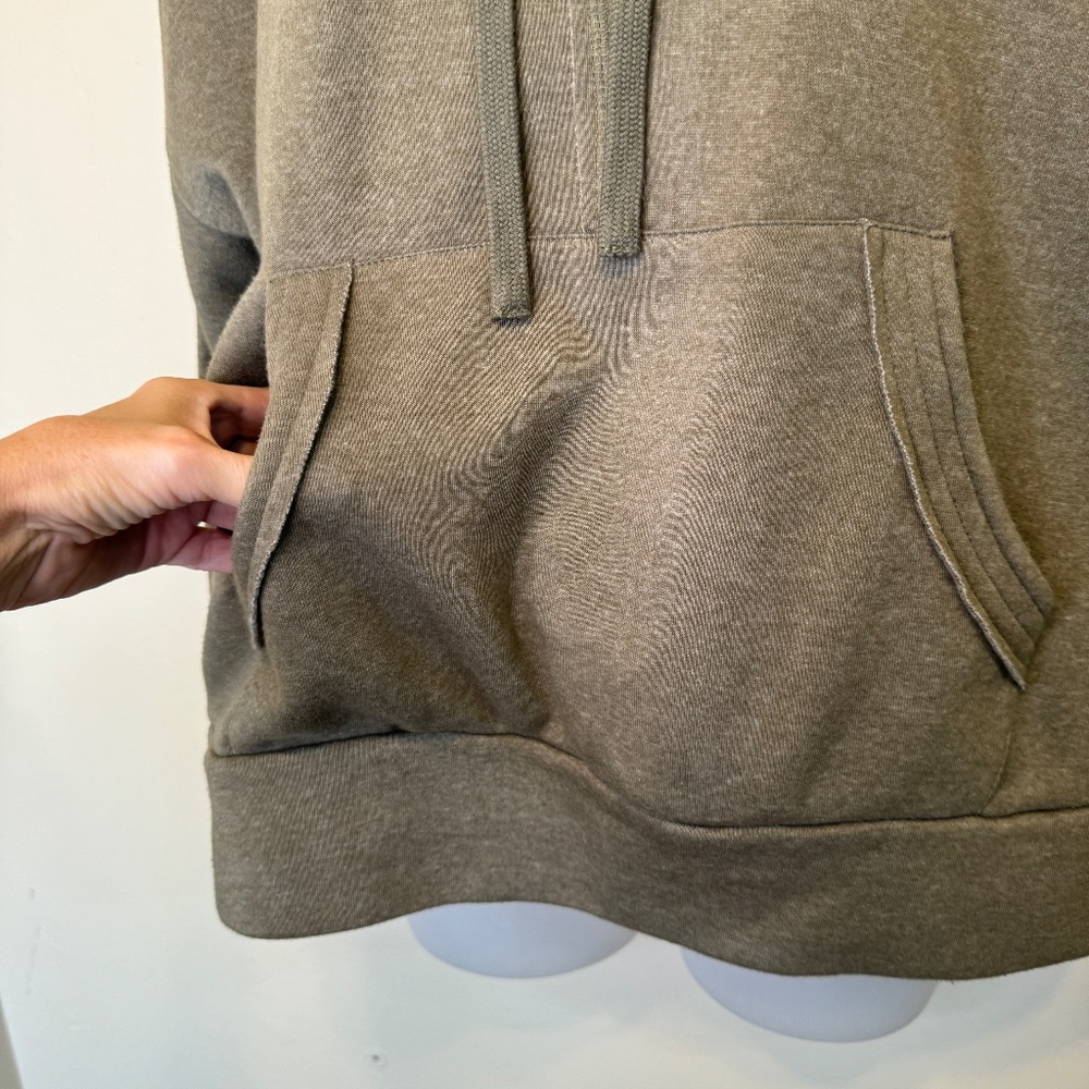 FP Movement | NWOT Army Green Work It Out Soft Oversized VSCO Hoodie Sweatshirt - Picture 9 of 16